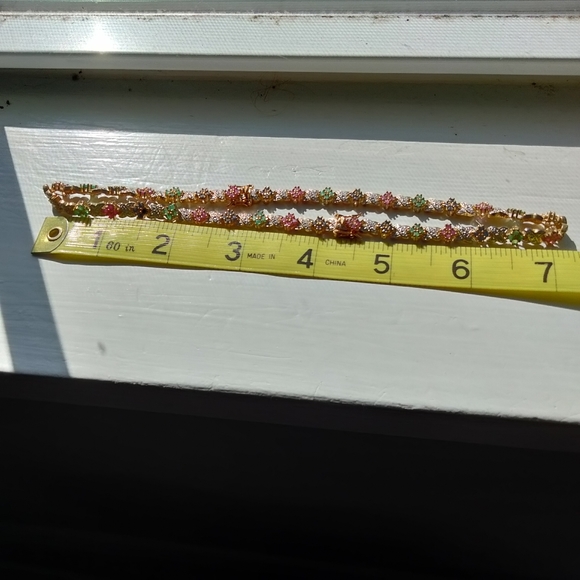 Gemstone Bracelet x 2, with tiny Diamond accents, from Macy's - Picture 9 of 10